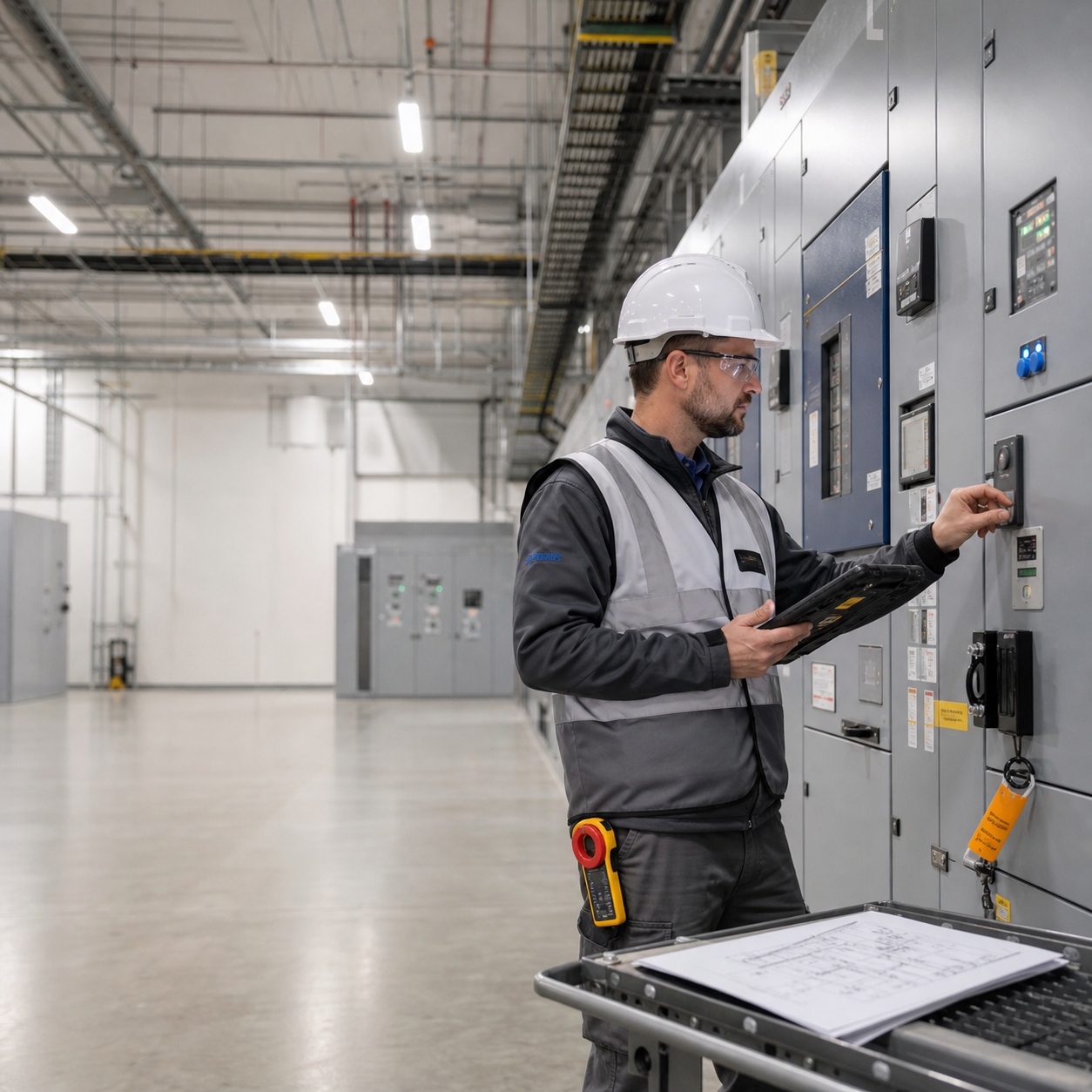 How to become a data centre commissioning technician.